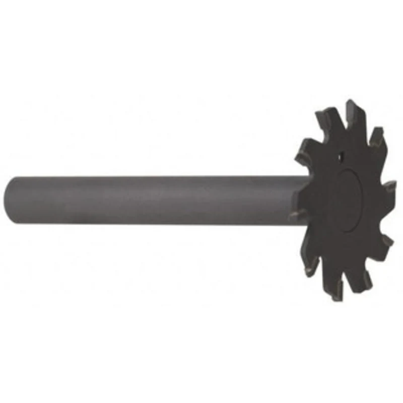 LMT Onsrud LP 2 x 0.095, 1/2 Shank, 16-Tooth Carbide-Tipped Slitting & Slotting Saw Uncoated, LH Cut, Straight Teeth,...